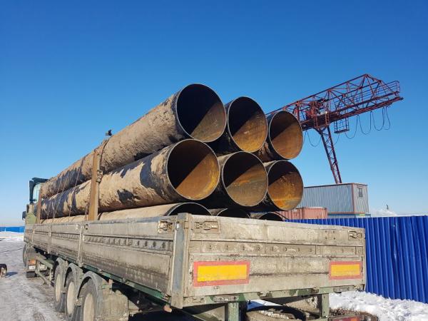 Продаём трубы б\у диаметром 720 мм со стенкой 7, 8, 9 мм.